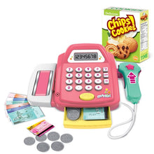 Load image into Gallery viewer, Children Pretend Play Toys Simulation Supermarket Cash Register Playset for Boys Kids girls Toddler Groceries Toys birthday Gift
