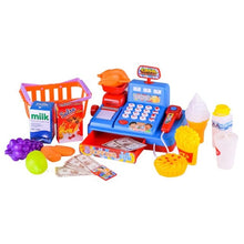 Load image into Gallery viewer, Children Pretend Play Toys Simulation Supermarket Cash Register Playset for Boys Kids girls Toddler Groceries Toys birthday Gift