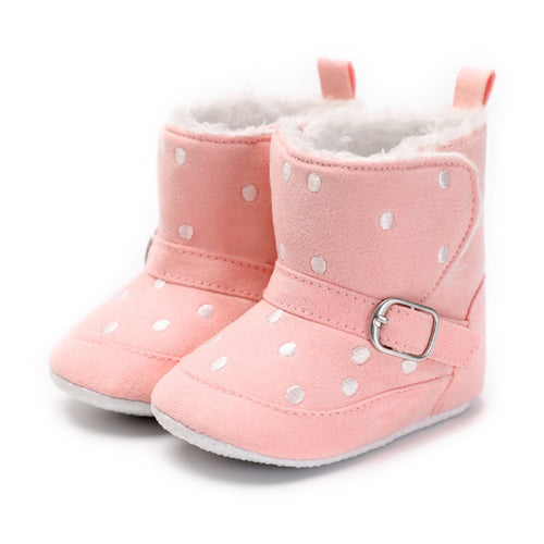 Baby Girls Shoes Snow Boot Soft Sole Kids Girl Cotton Baby Shoes Anti-silp Prewalker Booties Newborn Baby Girls First Walkes