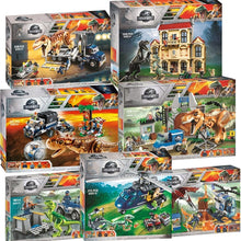 Load image into Gallery viewer, New Jurassic World Dinosaur Set With 10925 10926 10928 Model Building Blocks Bricks With Legoinglys Toy Gift For Children No Box