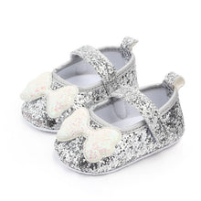 Load image into Gallery viewer, 2019 Fashion Baby Shoes Baby Girls Princess Shoes Sequins Infant Soft Sole First Walkers PU Leather Soft Bottom Toddler Shoes