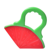 Load image into Gallery viewer, Toddlers Infants Baby Teething Toys Soft Silicone Fruit Chicco Cadeau Naissance Holder Chupeta Boneco Lucas Neto Naissance Bebes