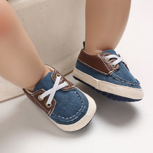 Load image into Gallery viewer, Newborn Toddler Baby Boys Shoes Anti-Slip Soft Sole Shoes Fashion Sport Shoes Casual Patchwork Kids Shoes