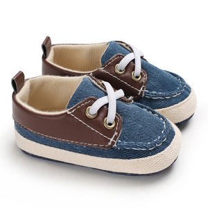 Newborn Toddler Baby Boys Shoes Anti-Slip Soft Sole Shoes Fashion Sport Shoes Casual Patchwork Kids Shoes