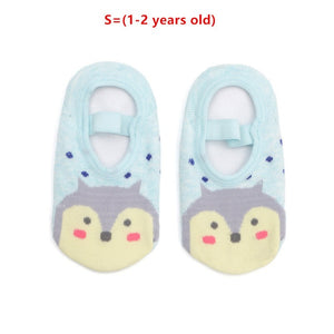 Children wear baby cotton toddler socks shoes rubber sole anti-skid spring and summer Newborn floor socks