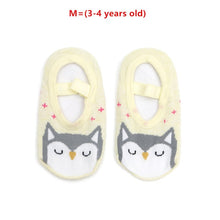 Load image into Gallery viewer, Children wear baby cotton toddler socks shoes rubber sole anti-skid spring and summer Newborn floor socks