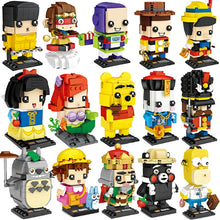 Load image into Gallery viewer, Cartoon Toy Bruce Lee Story 4 Snow Princess White Model Mini DIY Nano Brickheadz Building Blocks Bricks Toys For Children
