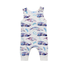 Load image into Gallery viewer, Emmababy Baby Grils Rompers 0-24M Newborn Fits Baby Girls Clothes Sleeveless Cartoon Fish Clothing Girls' Jumpsuits Sunsuits