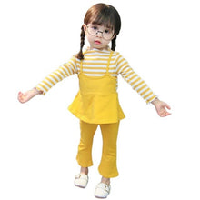 Load image into Gallery viewer, Spring Autumn Baby Girl Clothes New Girls' Clothing Sets Kids Bay Clothes Toddler Long Sleeve Tops Blouse Pants Trousers 1-5Y