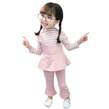 Load image into Gallery viewer, Spring Autumn Baby Girl Clothes New Girls' Clothing Sets Kids Bay Clothes Toddler Long Sleeve Tops Blouse Pants Trousers 1-5Y