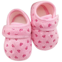 Load image into Gallery viewer, Cute Newborn Infants Kids Baby Shoes Cozy Cotton Soft Soled Crib Shoes Prewalker SL07