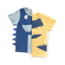 Load image into Gallery viewer, Hot Selling Newest Summer Children&#39;s Clothing Boys&#39; T-shirt Summer Handsome Baby Clothes Children&#39;s Short Sleeves Substitute