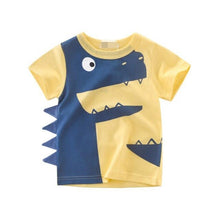 Load image into Gallery viewer, Hot Selling Newest Summer Children&#39;s Clothing Boys&#39; T-shirt Summer Handsome Baby Clothes Children&#39;s Short Sleeves Substitute