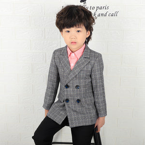 Spring Children's Wholesale Boys' Coat Double-sleeve Children's Suit Casual Jacket Coat Baby Kids Coats Jacket Clothing