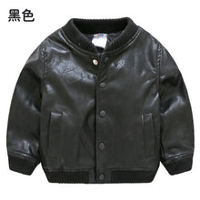 Load image into Gallery viewer, Baby Leather Coat 2019 Winter Clothes New Boys&#39; Children&#39;s Clothes Velvet Thickened Jacket Baby Kids Coats Jacket Clothing