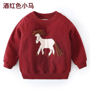 Baby Cartoon Sweater 2019 Winter Clothes New Boys' Children's Clothing Tops Fashion Cute Children's Plus Velvet Padded Jacket