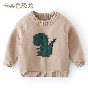 Baby Cartoon Sweater 2019 Winter Clothes New Boys' Children's Clothing Tops Fashion Cute Children's Plus Velvet Padded Jacket