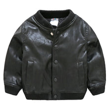 Load image into Gallery viewer, Baby Leather Coat 2019 Winter Clothes New Boys&#39; Children&#39;s Clothes Velvet Thickened Jacket Baby Kids Coats Jacket Clothing