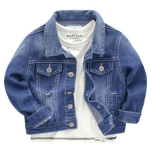 Load image into Gallery viewer, Autumn spring children clothing child clothes baby boys outerwear coat boys&#39; jackets denim kids tops jeans wear