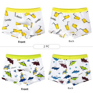 Children Cotton Panties 2 Pcs/lot Boys' Briefs Male Child Underwear Baby Boy Panty Children Clothing Boy Shorts Boys boxer brief