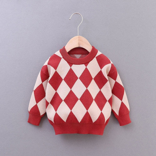 Autumn winter toddler kids boys' clothes knit pullover sweater coats for children boy clothing baby casual Sweaters outerwear