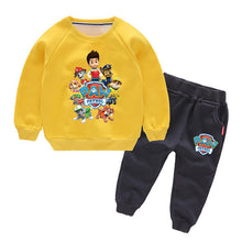 Load image into Gallery viewer, PAW PATROL Boys&#39; Baby Clothing Plus velvet thick warm and windproof  Boys&#39; autumn and winter plus velvet sweater suit