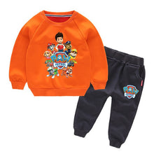 Load image into Gallery viewer, PAW PATROL Boys&#39; Baby Clothing Plus velvet thick warm and windproof  Boys&#39; autumn and winter plus velvet sweater suit