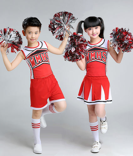 Children Lala Performance Clothing Dance Uniforms Aerobics Skirt School Students Baby Cheerleading Stage Costumes Girls Boys