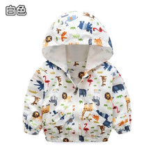 Load image into Gallery viewer, Baby Charge Coat Fall Wear Boys&#39; Children&#39;s Long-sleeved Cap Topcoat Windshield Hooded Outwear Baby Kids Coats Jacket Clothing