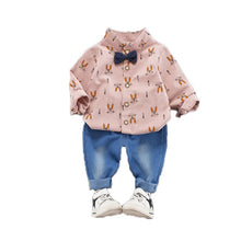 Load image into Gallery viewer, Pure cotton children&#39;s clothing boys&#39; and girls&#39; autumn clothes baby children&#39;s new clothes children&#39;s autumn shirts