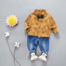 Load image into Gallery viewer, Pure cotton children&#39;s clothing boys&#39; and girls&#39; autumn clothes baby children&#39;s new clothes children&#39;s autumn shirts