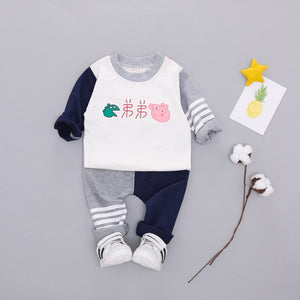 Pure cotton children's clothing boys' and girls' autumn clothes baby children's new clothes children's autumn shirts