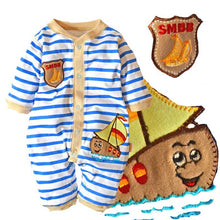 Load image into Gallery viewer, Spring Baby Boys&#39; Rompers Jumpsuit Roupas Meninos Macacao Ropa Bebe Long Sleeve Romper Newborn Baby Boy Clothes Infant Clothing