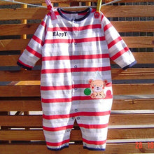 Load image into Gallery viewer, Spring Baby Boys&#39; Rompers Jumpsuit Roupas Meninos Macacao Ropa Bebe Long Sleeve Romper Newborn Baby Boy Clothes Infant Clothing