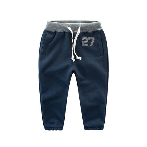 Boys' trousers children's number 27 cargo pants 2018 fashion kids causal cotton pant children's clothing baby boys drawers 18M03