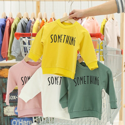 Baby Boys Letter Sweatshirts Children Hoodies Boys Spring Autumn Coat Kids Long Sleeve Casual Outwear Baby Clothing Boys' Hoodie