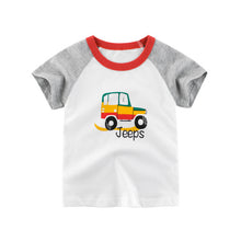 Load image into Gallery viewer, European and American Children&#39;s Clothing Baby Short-sleeved T-shirt Cotton Children&#39;s Half-sleeved Shirt Boys&#39; Clothes T-Shirts