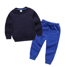 Load image into Gallery viewer, Boys&#39; Sweaters Set baby girl clothes Long Sleeve sweater Sweatpants toddler boy clothes Brand Boys Clothing Children suits