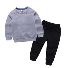 Load image into Gallery viewer, Boys&#39; Sweaters Set baby girl clothes Long Sleeve sweater Sweatpants toddler boy clothes Brand Boys Clothing Children suits