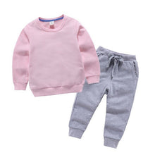 Load image into Gallery viewer, Boys&#39; Sweaters Set baby girl clothes Long Sleeve sweater Sweatpants toddler boy clothes Brand Boys Clothing Children suits