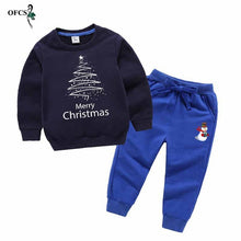 Load image into Gallery viewer, New Baby Boys&#39; Suit  Clothing  Children Cotton  Sports  Suits Cartoon Printed Long Sleeve and Trousers 2-12 Years Old Two Pieces