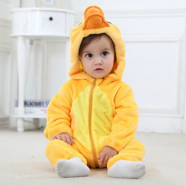 Baby Clothes 2019 Infant Romper Baby Boys Girls Jumpsuit Newborn Bebe Onesie Clothing Hooded Toddler Cute Stitch Baby Costumes