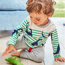 Load image into Gallery viewer, Baby Girl Clothes 2019 Hot Summer New Girls&#39; Clothing 2PCS Children Kids Boys Girls Dinosaur Print Top+Long Pants Set Outfit