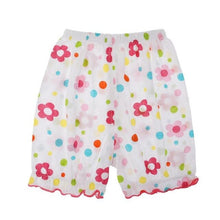 Load image into Gallery viewer, Summer Elastic Waist Baby Floral Print Princess Cute Loose Cotton Newborn Kids Shorts in Girls&#39; Shorts Children Clothing 0-3Y