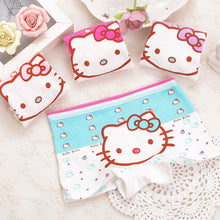 Load image into Gallery viewer, 4pcs/lot new fashion kids panties girls&#39; briefs female child underwear lovely cartoon panties children clothing baby clothe