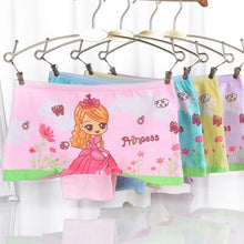 Load image into Gallery viewer, 4pcs/lot new fashion kids panties girls&#39; briefs female child underwear lovely cartoon panties children clothing baby clothe