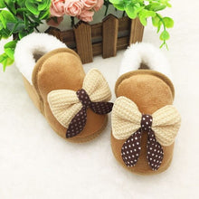 Load image into Gallery viewer, Baby Girls Shoes Toddler First Walker Warm Winter Boots Soft Sole Prewalker