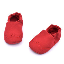 Load image into Gallery viewer, E&amp;Bainel New Baby Moccasins Infant Toddler Suede Leather Shoes Kids Girls Boys Prewalker Anti-slip Soft Sole Shoes First Walkers