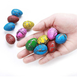 6Pcs Cute Magic Hatching Growing Dinosaur Eggs Add Water Growing Dinosaur Novelty Gag Toys For Child Kids Educational Toys Gifts