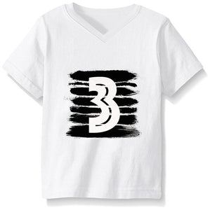 Summer Baby T Shirt Tops Children's Clothing 1 2 3 4 Years Birthday Girls Boys Kids Clothes Tee Girls Boys' T-shirts Casual Wear